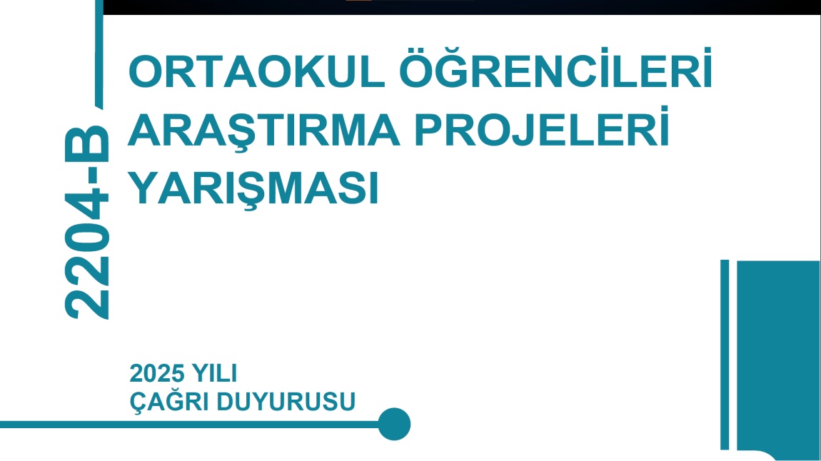 TÜBİTAK Ortaokul Öğrencileri Araştırma Projeleri Yarışması